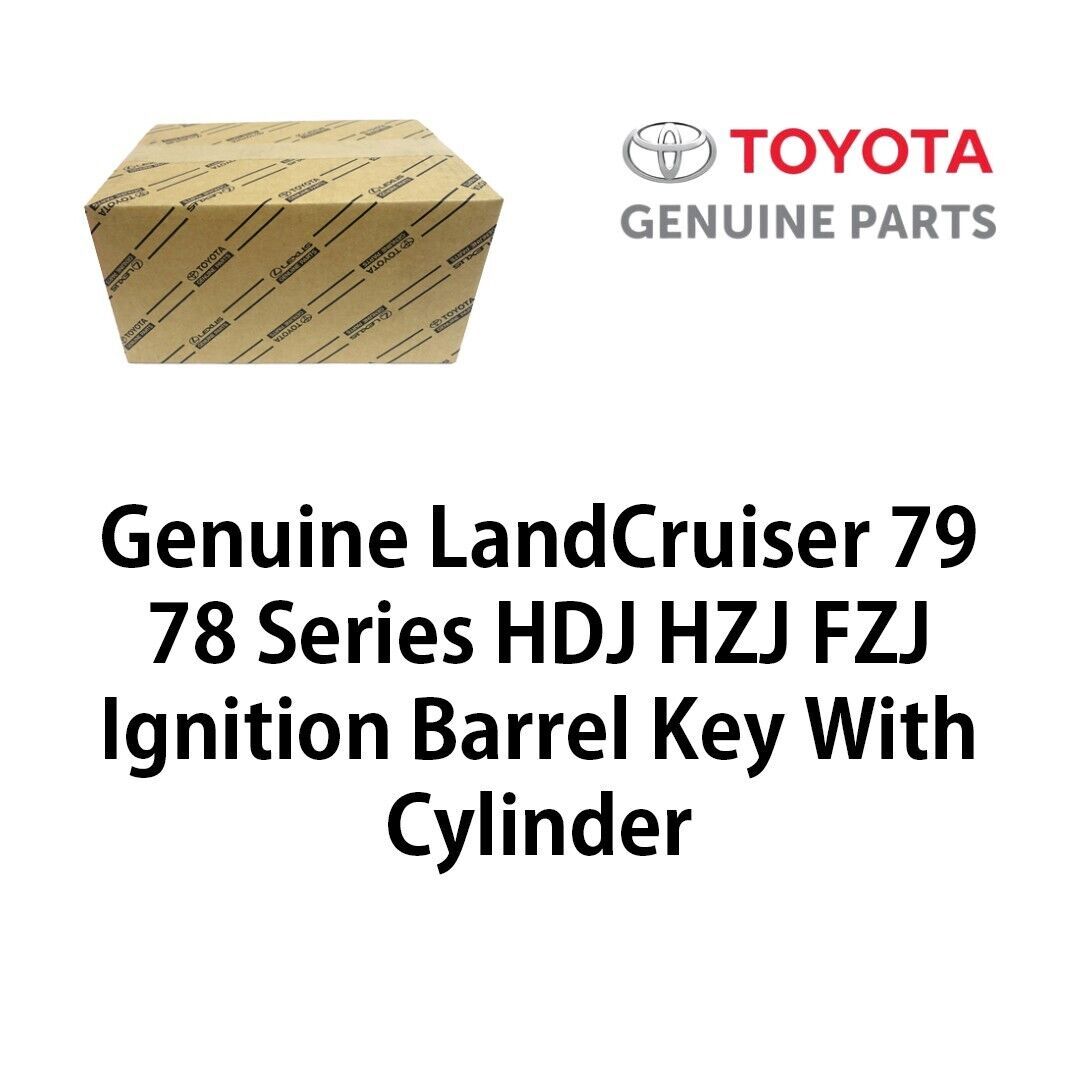 6905760211 OEM LandCruiser 79 78 Series HDJ HZJ FZJ Ignition Barrel Key With Cylinder