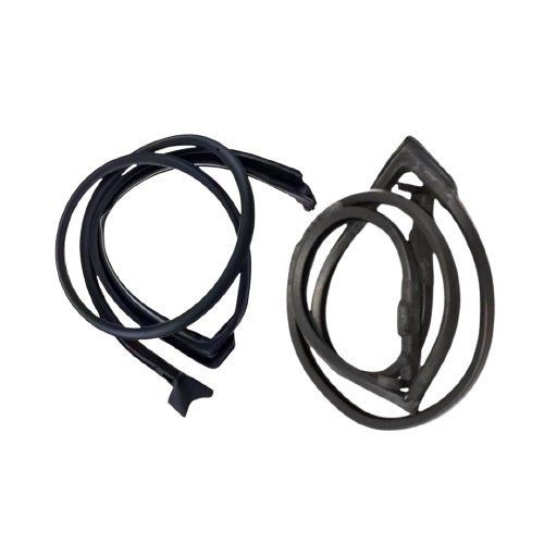 6788260041 GENUINE Toyota LandCruiser 70 Series Barn Doors Weatherstrip Seal Rubber Set