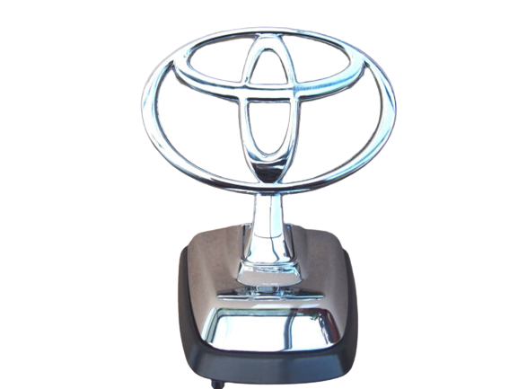7530360070 Toyota LandCruiser 105 Series HZJ Bonnet Badge Hood Emblem Genuine