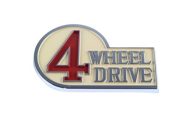 7545390300 LandCruiser HJ47 BJ46 Rear 4 Wheel Drive Badge Emblem Genuine