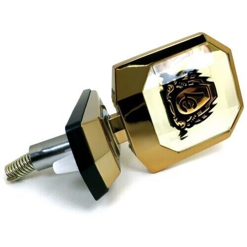 7530390A01 شعار غطاء محرك السيارة من سلسلة 60 من تويوتا لاند كروزر باللون الذهبي الأصلي