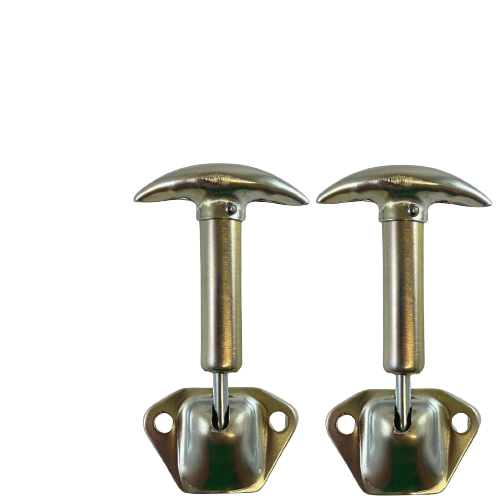 5350490300 LandCruiser FJ40 FJ43 FJ45 Windscreen To Hood Catch Hook Fastener x2 Genuine