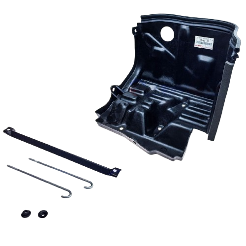 7445360060 Toyota LandCruiser HZJ80 HDJ80 FZJ80 Battery Box Rh Driver Side w Clamp Genuine
