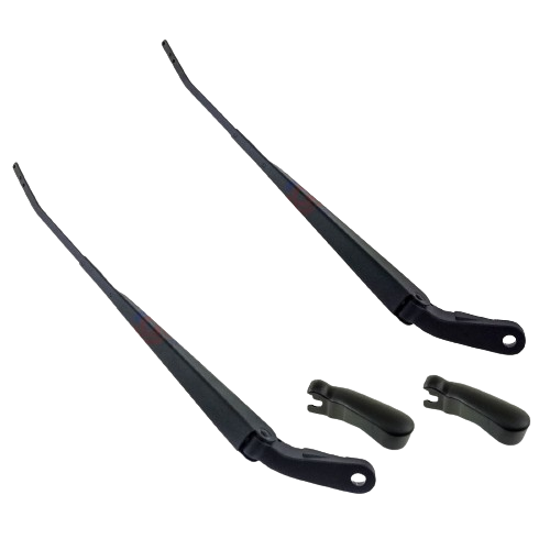 8519090A01 LandCruiser 60 Series RHD Right Left Wiper Arm Windscreen with Covers Genuine