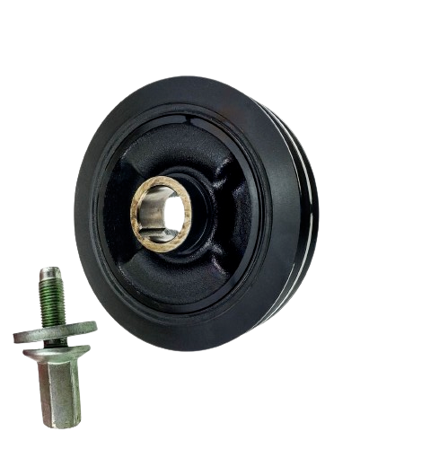 9090119028 Toyota Hilux LN106 3L Diesel Crankshaft harmonic balancer pulley w Bolt Genuine