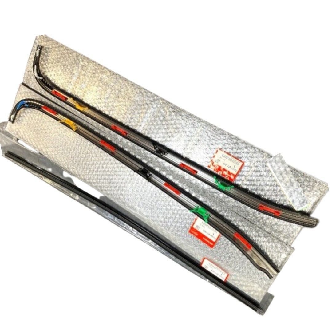 Genuine Honda Integra Windshield Molding Set - Front Glass RH LH & Upper 3 Pieces 73162-ST7-003, 73152-ST7-003, 73151-ST7-003 - Cerol Auto