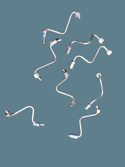 2370151010 Toyota LandCruiser VDJ78 VDJ79 1VD FTV 4.5L Fuel Injector Line Kit x8 Genuine - Cerol Auto