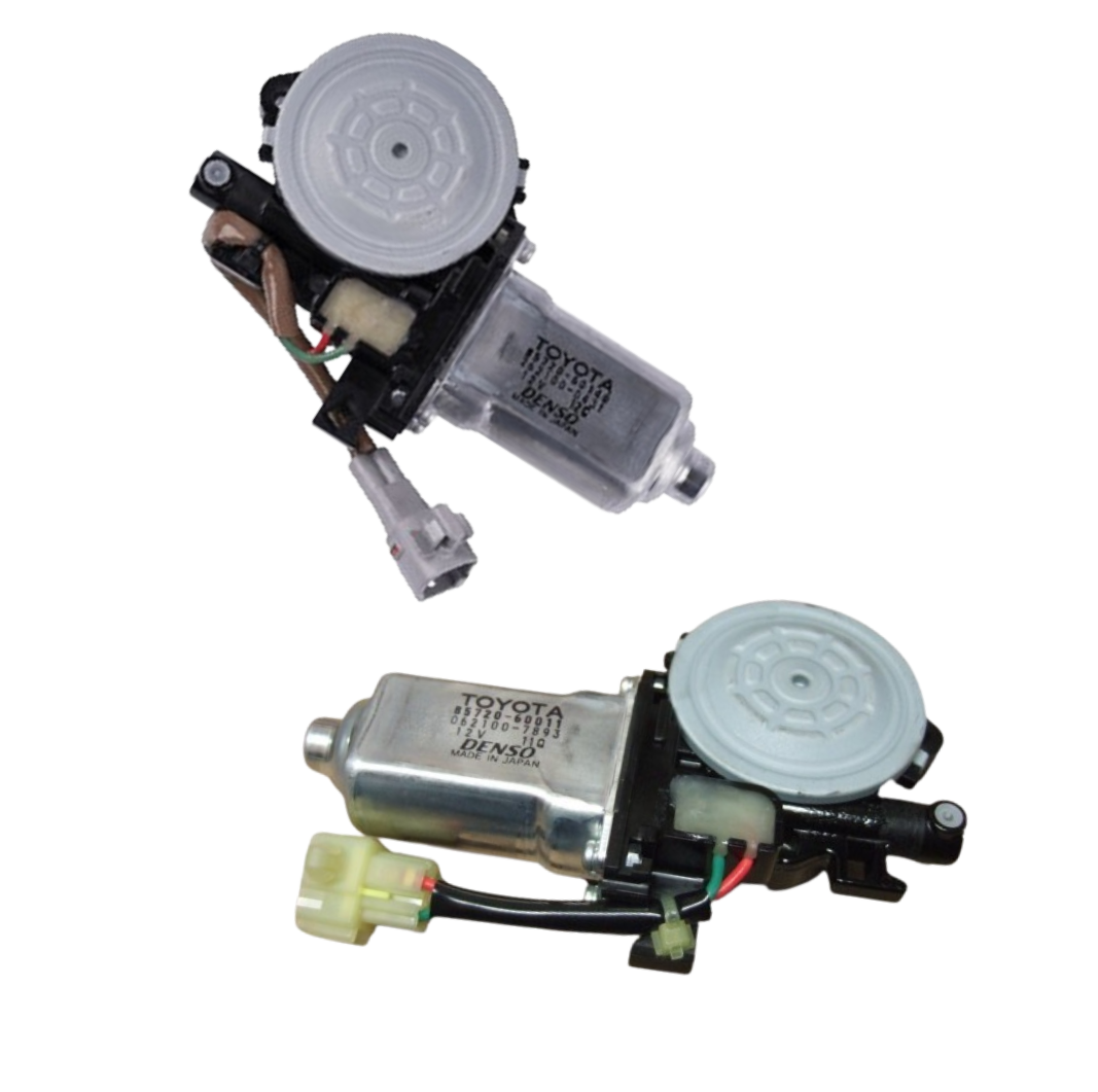 85710-60011 Toyota LandCruiser HZJ80 HDJ81 Front RH LH Window Regulator Motor Set Genuine