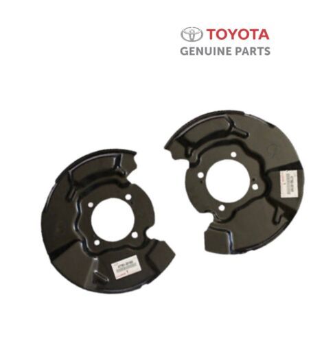 47781-35160 47782-35160 Toyota FJ Cruiser 4Runner OEM Disc Brake Dust Cover Front RH & LH PAIR OEM