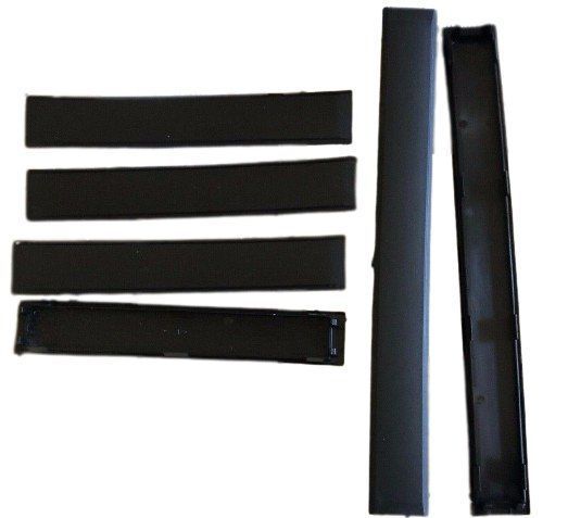 7555760020 Toyota LandCruiser UZJ100 Front Centre Rear Roof Moulding Cap Set Genuine