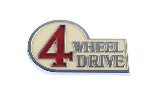 7545390300 LandCruiser HJ47 BJ46 Rear 4 Wheel Drive Badge Emblem Genuine