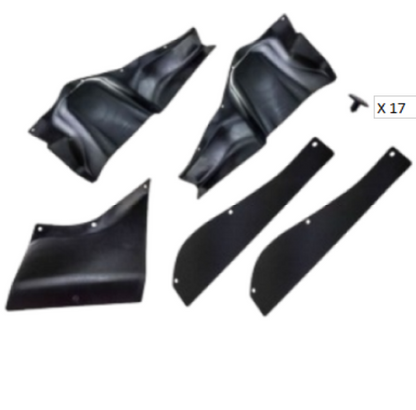 5373660010 Toyota LandCruiser 80 Series Front Fender Guard Apron Cover Seal Kit Genuine