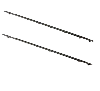 7571060011 Landcruiser 80 Series GXL Front RH LH Door Weatherstrip Moulding Chrome Genuine