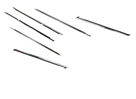 7571060051 Toyota LandCruiser HDJ100 UZJ100 Weatherstrips Side Doors Quarter Window Genuine