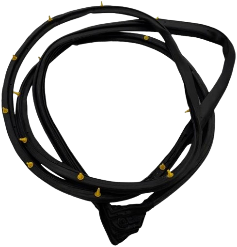 678720K012 Toyota Hilux KUN16 KUN15 GGN25 GGN15 LH Left Rear Door Weatherstrip Genuine