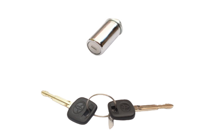 Toyota Prado 120 Series KDJ GRJ Spare Tire Lock Cylinder Barrel Key Set Genuine
