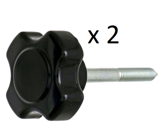 Toyota LandCruiser HJ45 FJ45 FJ43 FJ42 Windscreen Handle Catch Knob x2 Genuine